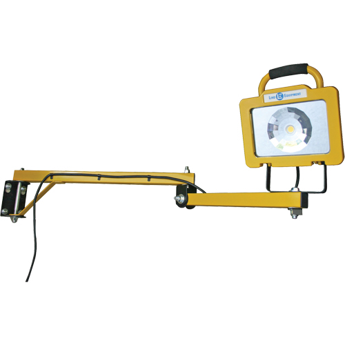 Heavy-Duty Dock Light, 40" Arm, 38 W, LED Lamp, Metal R.M.G. Prévention