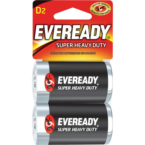 Piles &agrave; usage super intensif Eveready R.M.G. Prévention