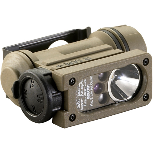 Lampe de poche militaire Sidewinder Compact II R.M.G. Prévention
