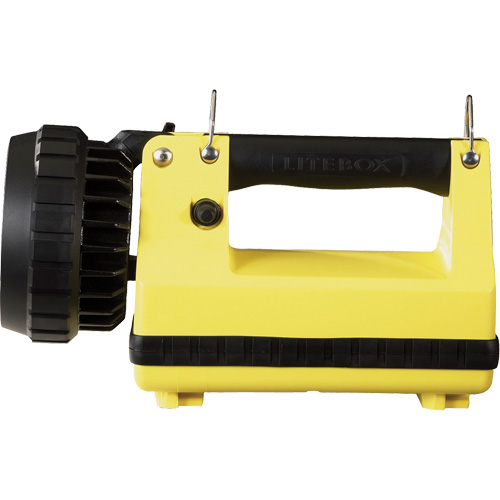 E-Flood&reg; LiteBox&reg; Lantern with Vehicle Mount System, LED, 615 Lumens, 8 Hrs. Run Time, Rechargeable Batteries, Included R.M.G. Prévention