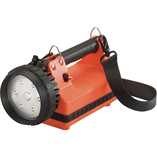 E-Flood&reg; FireBox&reg; Lantern, LED, 615 Lumens, 8 Hrs. Run Time, Rechargeable Batteries, Included R.M.G. Prévention