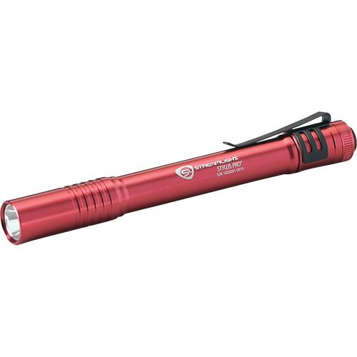Stylus Pro&reg; Pen Light, LED, 100 Lumens, Aluminum Body, AAA Batteries, Included R.M.G. Prévention