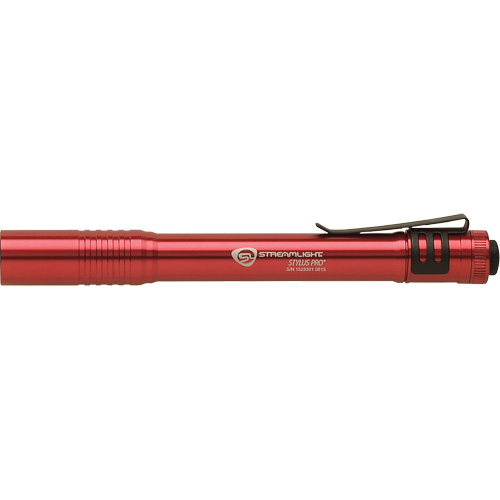 Stylus Pro&reg; Pen Light, LED, 100 Lumens, Aluminum Body, AAA Batteries, Included R.M.G. Prévention
