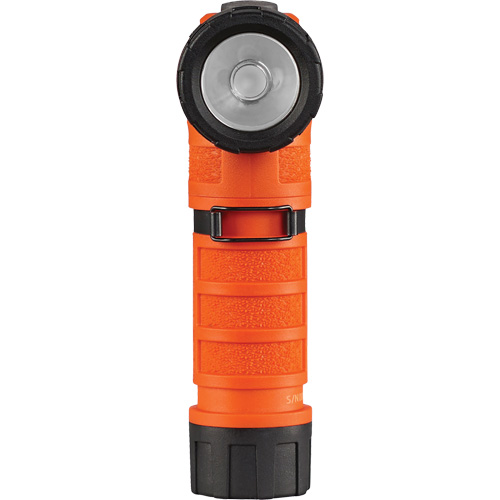 Lampe de poche &agrave; angle droit PolyTac 90 X, DEL, Piles CR123A, Polym&egrave;re R.M.G. Prévention