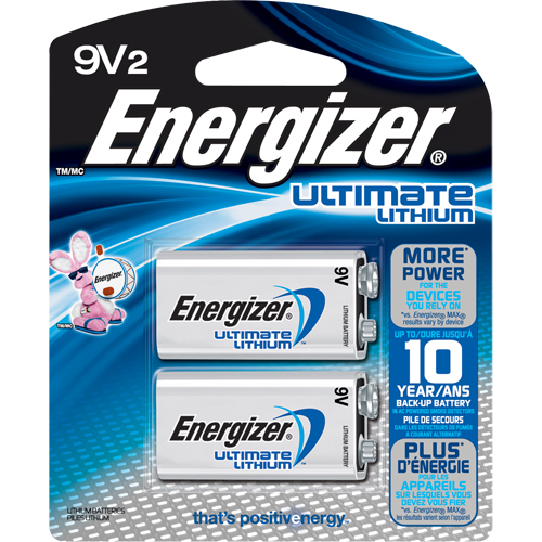 Batteries au lithium, 9 V R.M.G. Prévention