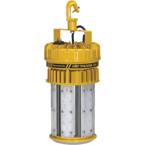 Ensemble d'&eacute;clairage industriel 360° ProLight, DEL, 120 W, 15000 lumens, Boîtier en Plastique R.M.G. Prévention