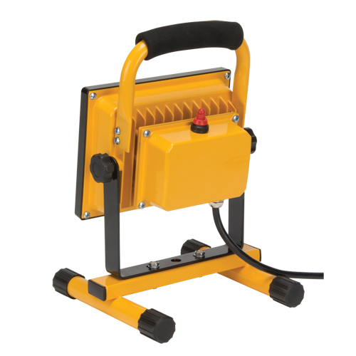 Projecteur portatif, DEL, 20 W, 2500 lumens, Boîtier en Aluminium R.M.G. Prévention