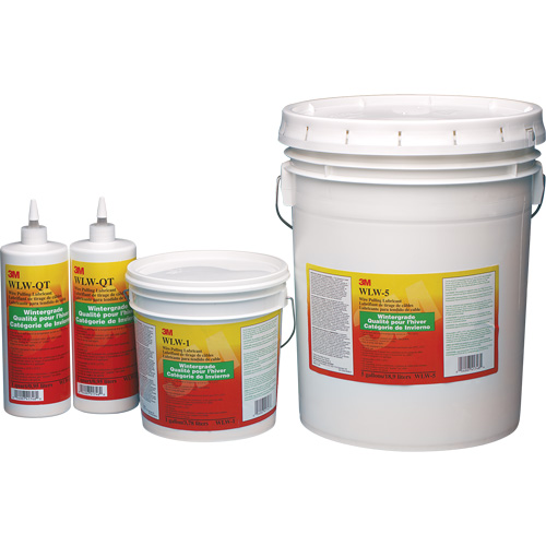 Lubrifiant pour tireur de c&acirc;ble de calibre hivernal, Bouteille R.M.G. Prévention