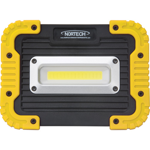 Lampe de travail portative, DEL, 10 W, 1000 lumens, Boîtier en Plastique R.M.G. Prévention