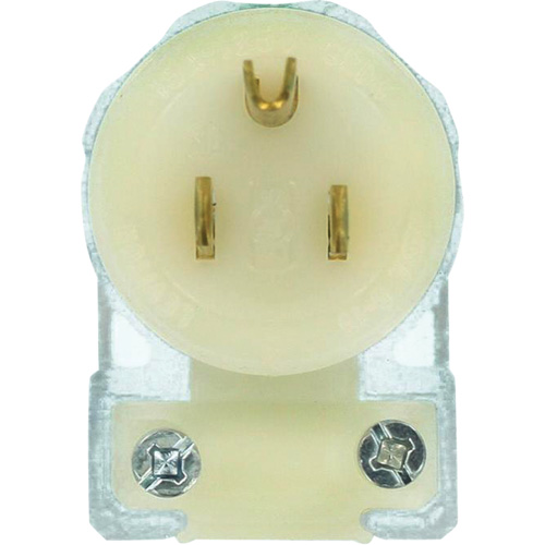 Prise de rallonge &agrave; angle de qualit&eacute; hospitali&egrave;re, Nylon, 15 A, 125 V R.M.G. Prévention