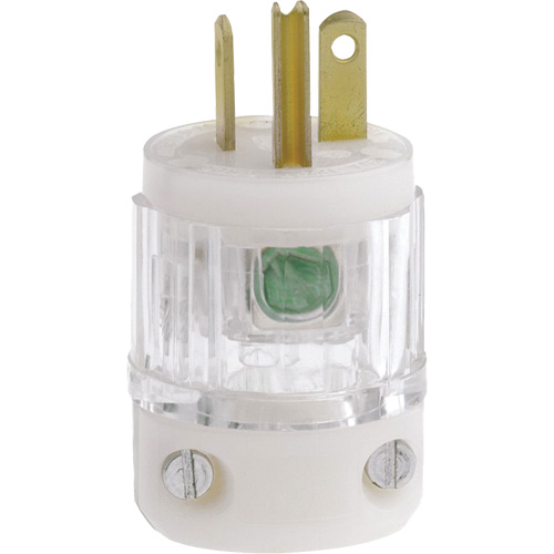 Hospital Grade Extension Plug, Nylon, 20 Amps, 125 V R.M.G. Prévention