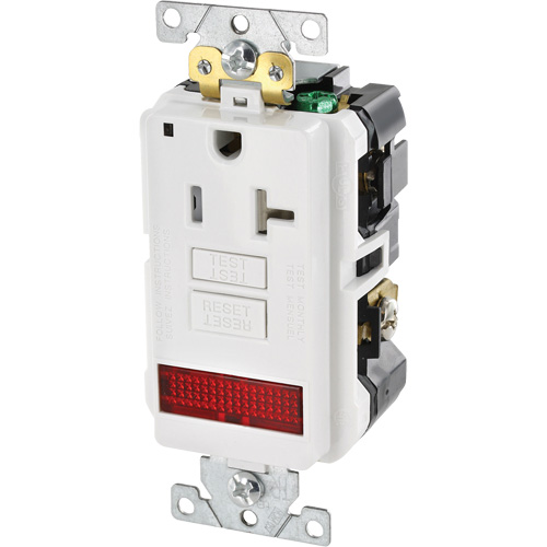SmartlockPro&reg; Extra Heavy-Duty Self-Test GFCI Receptacle R.M.G. Prévention
