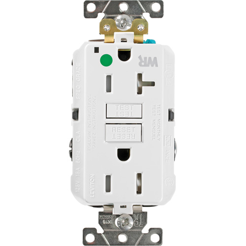 SmartlockPro&reg; Extra Heavy-Duty Self-Test GFCI Receptacle R.M.G. Prévention