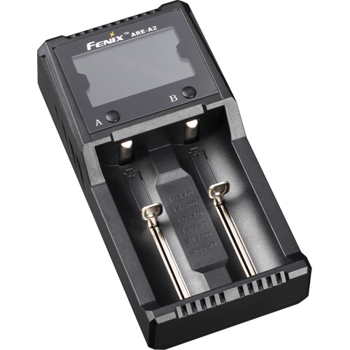 Chargeur de batterie &agrave; deux canaux ARE-A2 R.M.G. Prévention