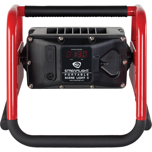 Rechargeable Portable Scene Light II, LED, 10000 Lumens, Plastic Housing R.M.G. Prévention