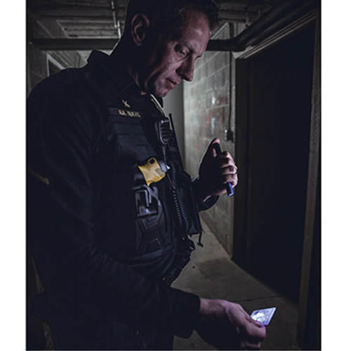 Lampe stylo UV avec port de recharge micro USB Stylus Pro, DEL, Corps en Aluminium, piles Rechargeable, Compris R.M.G. Prévention