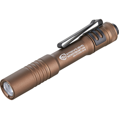 MicroStream&reg; USB Keychain Flashlight R.M.G. Prévention