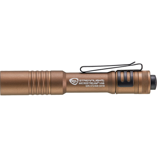 MicroStream&reg; USB Keychain Flashlight R.M.G. Prévention