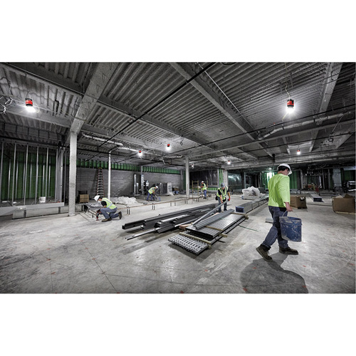 Lampe de chantier temporaire RADIUS, DEL, 130 W, 15000 lumens R.M.G. Prévention