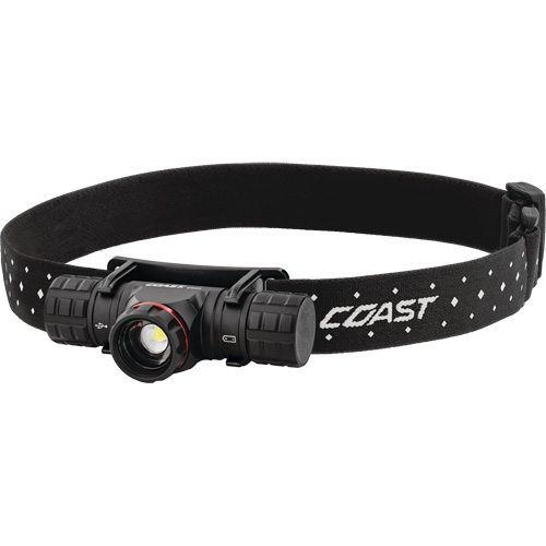 Lampe frontale XPH30R, DEL, 1000 lumens, 41 hres de fonctionnement, piles Rechargeable/CR123 R.M.G. Prévention