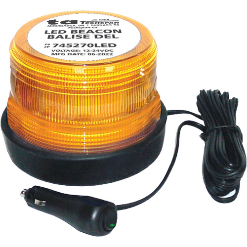 Junior Low Profile Warning Light, Strobe, Amber R.M.G. Prévention