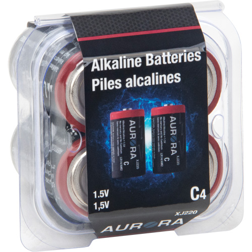 Piles alcalines industrielles, C, 1,5 V R.M.G. Prévention