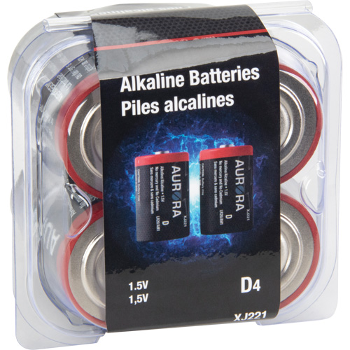 Industrial Alkaline Batteries, D, 1.5 V R.M.G. Prévention