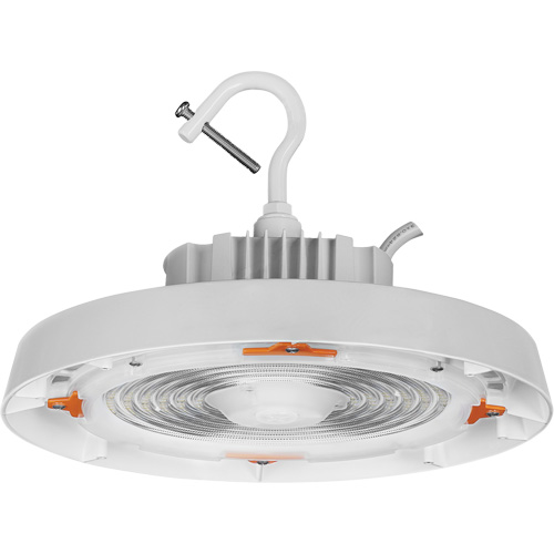 UFO High Bay Light, LED, 120 - 347 V, 150 W, 7.3" H x 11" W R.M.G. Prévention