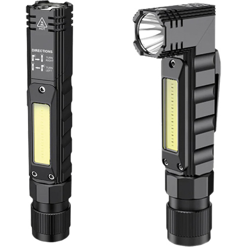 Baladeuse multifonctionnelle, DEL, 500 lumens, Piles Rechargeable R.M.G. Prévention