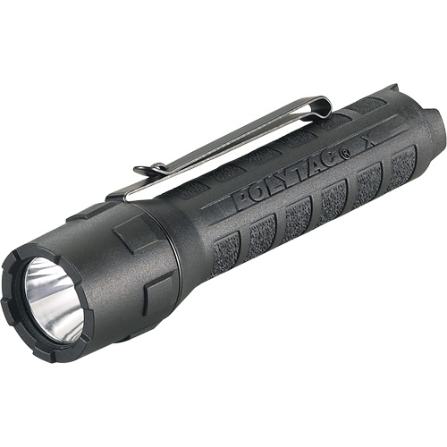 Polytac&reg; X Flashlight, LED, 600 Lumens, CR123A Batteries R.M.G. Prévention