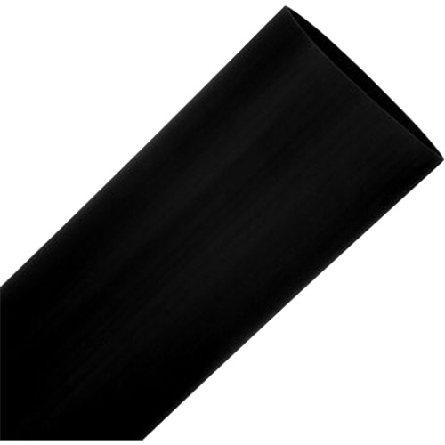 Tube noir thermor&eacute;tractable, Paroi mince, 100', 0,75" (19,05 mm) - 1,5" (38,1 mm) R.M.G. Prévention