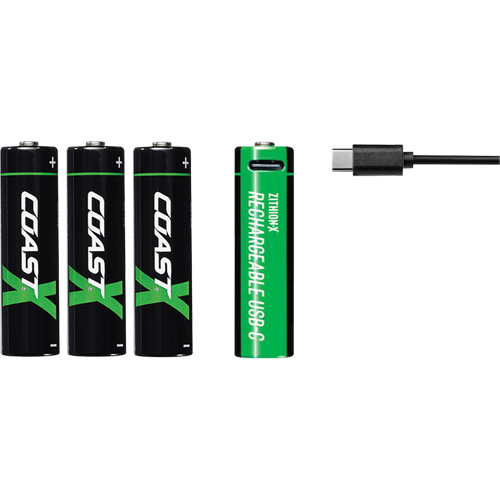 Batteries AA rechargeables Zithion R.M.G. Prévention