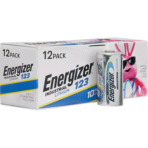 Industrial Lithium Batteries, 123, 3 V R.M.G. Prévention