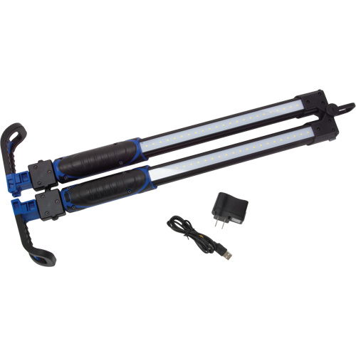 Baladeuse sous-capot pliante, Crochet, Rechargeable, 1400 lumens R.M.G. Prévention