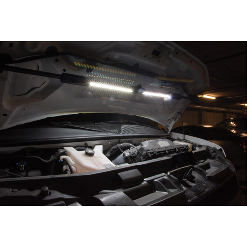 Baladeuse sous-capot pliante, Crochet, Rechargeable, 1400 lumens R.M.G. Prévention