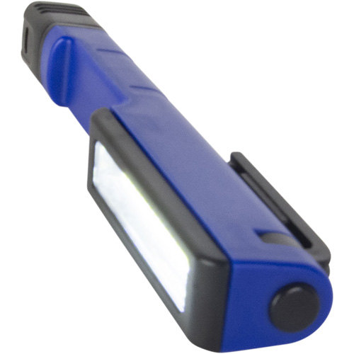 Lampe de poche stylo avec agrafe de poche, DEL, 80 lumens, Piles AAA R.M.G. Prévention