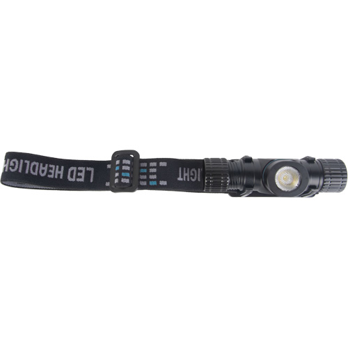 Lampe frontale magn&eacute;tique, DEL, 1100 lumens, 4.5 hres de fonctionnement, piles Rechargeable R.M.G. Prévention