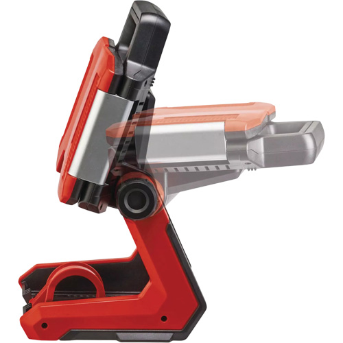 Lampe de travail &agrave; DEL professionnelle &agrave; panneaux pliants lumens sans fil 18V, DEL, 3600 lumens R.M.G. Prévention