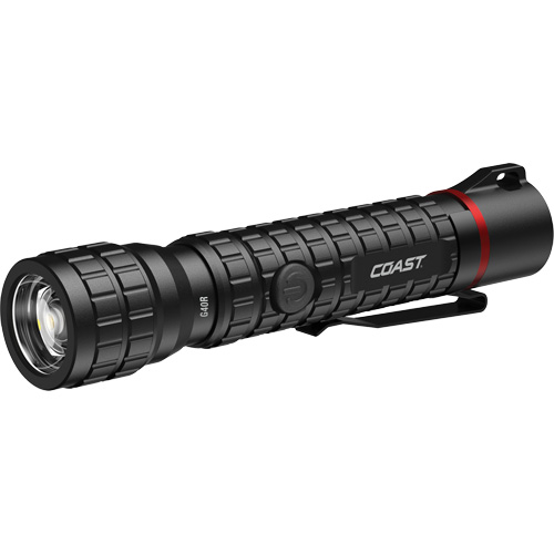 G40R Waterproof Flashlight with Twist Focus, LED, 650 Lumens, Rechargeable Batteries R.M.G. Prévention
