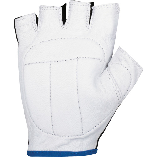 Vibration Dampening Fingerless Gloves, Size X-Large, Goatskin Palm R.M.G. Prévention