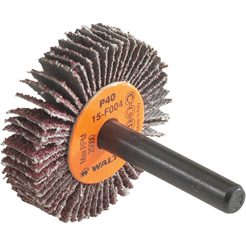 Coolcut Flap Wheel, Aluminum Oxide, 60 Grit, 1-1/2" x 3/8" x 1/4" R.M.G. Prévention