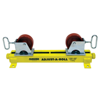 Support Adjust-A-Rolls, Capacit&eacute; de chargement 1000 lb, Capacit&eacute; max. de tuyau 36" R.M.G. Prévention