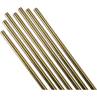 Bare 36" Cut Length TIG Rods, 5/32", Low Fuming Bronze R.M.G. Prévention
