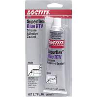 Scellant adh&eacute;sif &agrave; la silicone Superflex RTV, Tube, Bleu R.M.G. Prévention