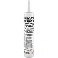 Scellant &agrave; la silicone haute temp&eacute;rature Teroson SI 9160, Cartouche, Rouge R.M.G. Prévention