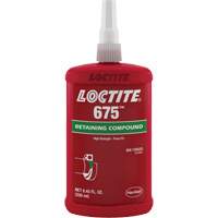 Compos&eacute; de blocage Loctite 675, 250 ml, Bouteille, Vert R.M.G. Prévention