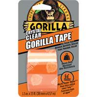 Repair Tape, 38 mm (1-1/2") x 4.5 m (15'), Clear R.M.G. Prévention