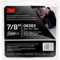 Ruban en acrylique de 3M pour l'automobile, 18 m (60') lo x 22 mm (7/8") la, 45 mils, Acrylique R.M.G. Prévention