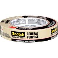 Ruban-cache &agrave; usage g&eacute;n&eacute;ral 2020 Scotch 2020, 24 mm (1") x 55 m (180'), Havane R.M.G. Prévention