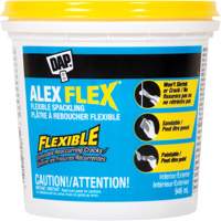 Alex Flex&reg; Flexible Spackling, 946 ml, Plastic Container R.M.G. Prévention